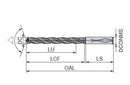 Ceratizit WTX-FEED-UNI.7,8.R.8D.IK.HA DPX74S High Feed Drill, Factory Standard 1079407800 (0667019)