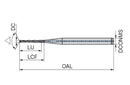 Ceratizit 1B0026-01000.h6.20XD.128.R02.HA.C400 WTX High Performance Deep Hole Drills 1069701000 (0682087)