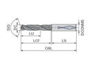 Ceratizit 1B0001-04600.m7.3XD.140.R02.HA.B030 WTX High-performance drill, DIN 6537 10786046 (0664228)