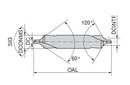 Ceratizit N-ZB.1,25.R.DIN333-B Centre drills, 333, Form 10480125 (0726867)