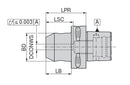 CERATIZIT ISO26623-1.PSC40.WE.10.50.V.IK CYLINDRICAL SHANK ADAPTER WELDON 8410041000 (0658477)