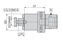 CERATIZIT ISO26623-1.PSC80.QA.22.30.V SHELL MILL ADAPTER 8412281100 (0658021)