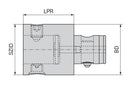 Ceratizit EXTENSION ABS100-V160F Extension With Connection 8420916091 (0660775)