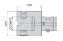 Ceratizit EXTENSION ABS100N-V125 Extension With ABS-N Connection 8423612509 (0660806)