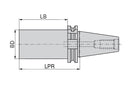 Ceratizit ISO7388-1.AD/B40.HF.63.250 CoreLine Blank 82458040 (0717213)