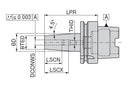 Ceratizit TG-DIN69893A-AD63-SA-4,5°-5-160-F Shrink Fit Adapters 4.5° 8231030557 (0724792)