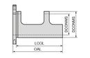 Ceratizit EHW.D20.D25 Eccentric Sleeve - Standard Weldon Adapter 10871120 (0717317)