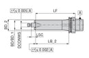 Ceratizit DIN69893A-AD63.QA.16.60.V Shell Mill Adapter 84750616 (0657949)