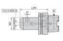 Ceratizit ISO12164-A63.WN.18.100.F Cylindrical Shank Adapter (Whistle Notch) 8274211857 (0712143)
