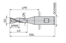 Ceratizit 3A0030-07000.0160.R02..HB.B270 End Milling Cutter 5294807000 (0716129)