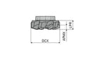 Ceratizit EL12.H12.Z05 CTPX225 MultiLock - High Feed Cutter 5380201202 (0722242)