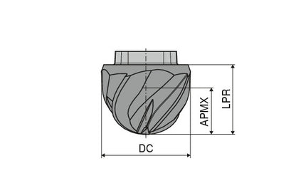 Ceratizit EL20.B20.Z04 CTC5240 CoreLine - Ball-nosed End Mills - MultiLock N 5380302000 (0722238)