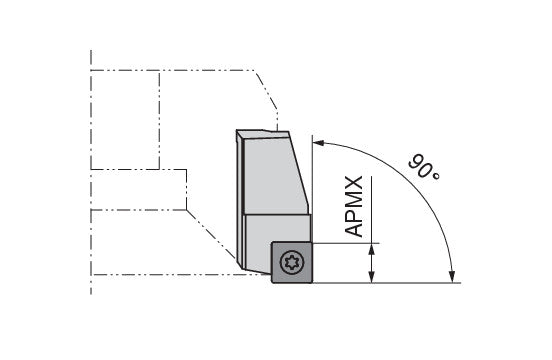 Ceratizit 7818039/KA Cassette For Inserts 70950311 (0711249)