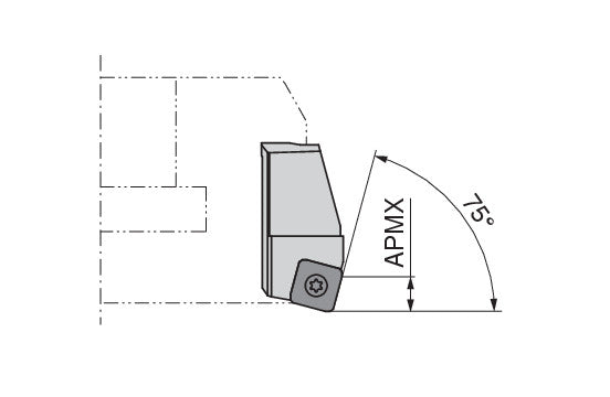 Ceratizit 7818018/KA Cassette For Inserts 70950310 (0710636)