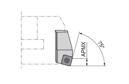 Ceratizit 7818018/KA Cassette For Inserts 70950310 (0710636)