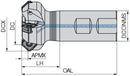 Ceratizit C271.40.R.04-12-B32-40 CoreLine 271-12 End Milling Cutter 5078604004 (0722256)