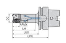 Ceratizit MHSC.40.R.03-19-H63A-63 MAXIMILL MONO BLOCK MILLING CUTTER 11135405 (0712233)