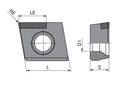 Ceratizit ZNHW 04T308ER-1204 CTD4205 5113775800 (0716711)