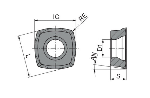 Ceratizit XOLX 120410ER-F40 CTCS245 51022560 (0718226)