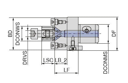 Ceratizit ST.QA.MOD.STM28.22.35.50.IK SpinTools - Shell Mill Adapter 62307022 (0657970)