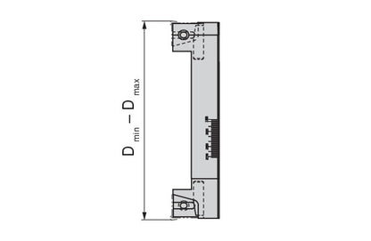 Ceratizit INSERT HOLDER D196-271 SpinTools Tool For Adjustable Twin Cutter Twin G01 6284227100 (0660848)