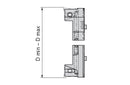 Ceratizit INSERT HOLDER VD Ø64-91MM 80/90° W2942 KOMET TwinKom Basic Tool holder, Radially And Axially Adjustable 6287209100 (0660888)