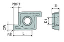 Ceratizit PM 16LG 252004-M20 CTPP430 PM-L 70289520 (0715617)