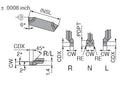 Ceratizit GX16-2S1.95R CTP1340 Circlip Groove Insert 09/16 Standard 70352608 (0712867)
