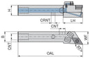 Ceratizit SDJCL 2020 K11 DC MaxiLock-S - 93° - Tool Holder With Screw Clamping 7077302001 (0722160)