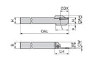 Ceratizit E20L0021-2020K-GX24-1 MonoClamp Radial Monoholder 70863200 (0712960)