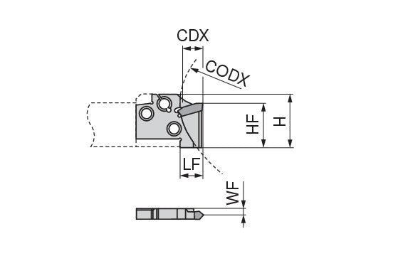 Ceratizit MSS-E25L-TC16-1 ModularClamp Threading Module For External Threads 70872125 (0711191)