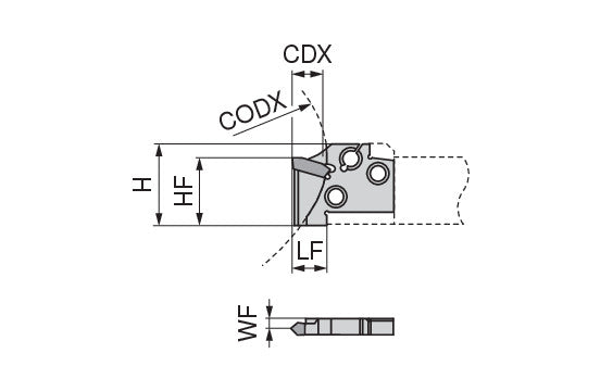 Ceratizit MSS-E25R-TC16-1 ModularClamp Threading Module For External Threads 70872025 (0711190)