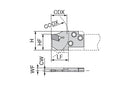 Ceratizit MSS-E32R45-FX5.1 ModularClamp Radial Grooving Module short/long 70875632 (0710886)