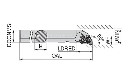 Ceratizit VCGW 160408TN-017E_B3 CTBS20C CoreLine PcBN Turning indexable Insert 71165166 (0712551)