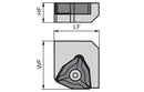 Ceratizit CAXX-WNEU1614 MaxiTurn Single Cartridge CA..-WNEU.. 7461004400 (0724424)