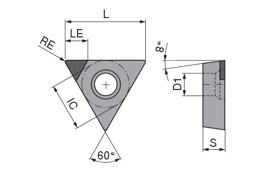 Ceratizit TOEX 06T104FN_A2 CTDPU20 6263220609 (0661038)