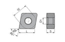 Ceratizit CNMU 120612EN-M50 CTCP125 7641053200 (0722494)