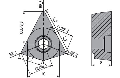Ceratizit FT15 M 808055R08-MMF CTCP125 FreeTurn . 808055... 7400300200 (0720477)