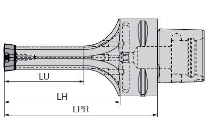 Ceratizit PSC63-125-FT15 808055 FreeTurn Tool Holder 7470000693 (0722062)