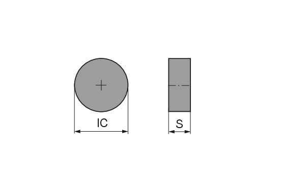 Ceratizit RNGN 250700PN-200CE CTSH110 CoreLine CERAMIC Turning indexable Insert 7420210300 (0716704)