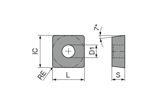 Ceratizit SCMT 250924SN-R90 CTCP125 7422351000 (0714295)