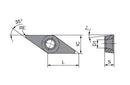 Ceratizit VCXT 160408EN-LMR H20X+PC0012 70280114 (0712612)