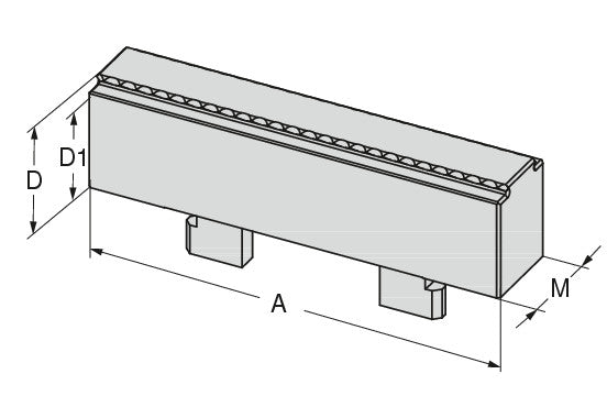 Ceratizit ZSG-4.125.MB-G.3MM Centre jaw, Grip mm, Wide 8087833500 (0650357)