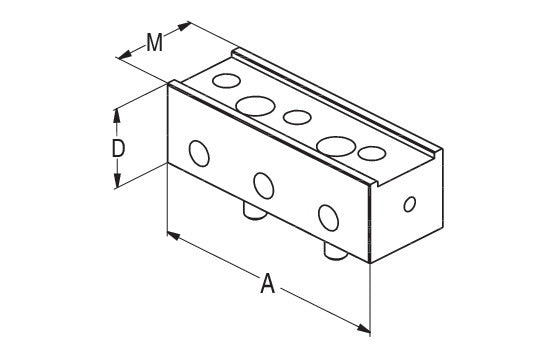 Ceratizit ZSG4.125.KB-B.125.40.45,5 CoreLine Combi jaw, Movable 80878530 (0650359)