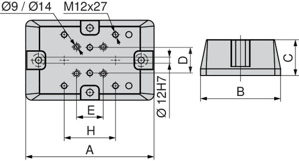 Ceratizit ZSG-4.125.K.340.162 Console 8087854300 (0650334)