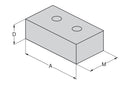 Ceratizit ZSG-4.125 Alu jaw, Movable 80878550 (0650387)