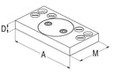 Ceratizit ZSG-4.125 Pendulum jaw, Movable 80878570 (0650372)