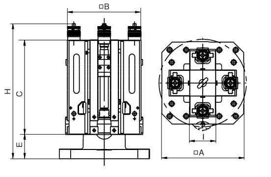 Ceratizit AST.4.4.NCG.390.400X400 Cruciform Tombstone 8089051100 (0660712)