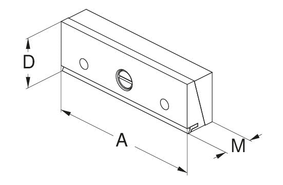 Ceratizit PZ-NB.125.40.25 CoreLine Precision Pull-down Jaw 80892371 (0650404)