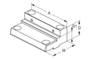 Ceratizit H5G.125 Combi reversable Jaw 80898225 (0682960)